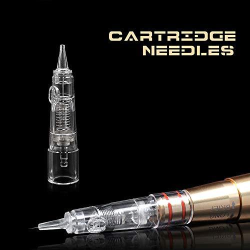 BIOMASER Cartridge Needles – BIOMASER 10PCS Sterilized Permanent Makeup Cartridge Needles Tattoo Needle Fits for Permanent Makeup Machine Pen T100 P1 X1 for Eyebrow Eyeliner Lip (1R-0.25MM)