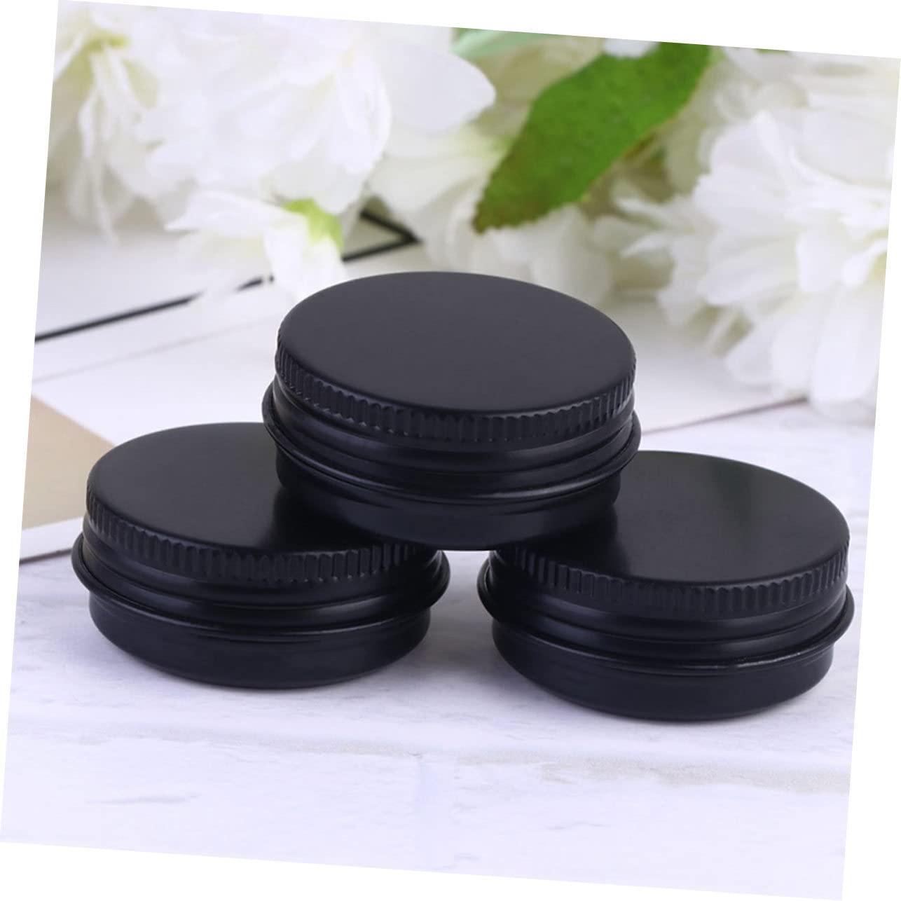 HONMEET HONMEET 20Pcs Aluminum Cream Jars 30ml Leak-Proof Lid Small Aluminum Jar for Cosmetics Cream Moisturizers