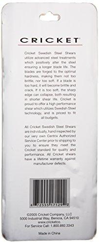 Cricket Cricket S1 Pro Series 500 5 inch Shears Professional Stylist Barber Hair Cutting Scissors, Convex Edge, Swedish Steel