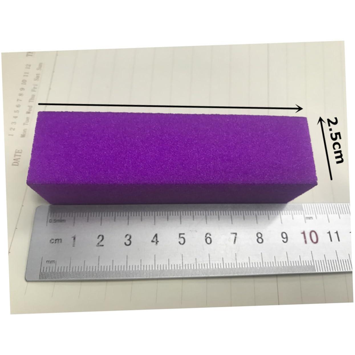 Beatifufu Beatifufu Professional Manicure Kit 10Pcs Sponge Nail Buffers Files Nail Sanding Blocks for Nail Shine Buffers Random Color