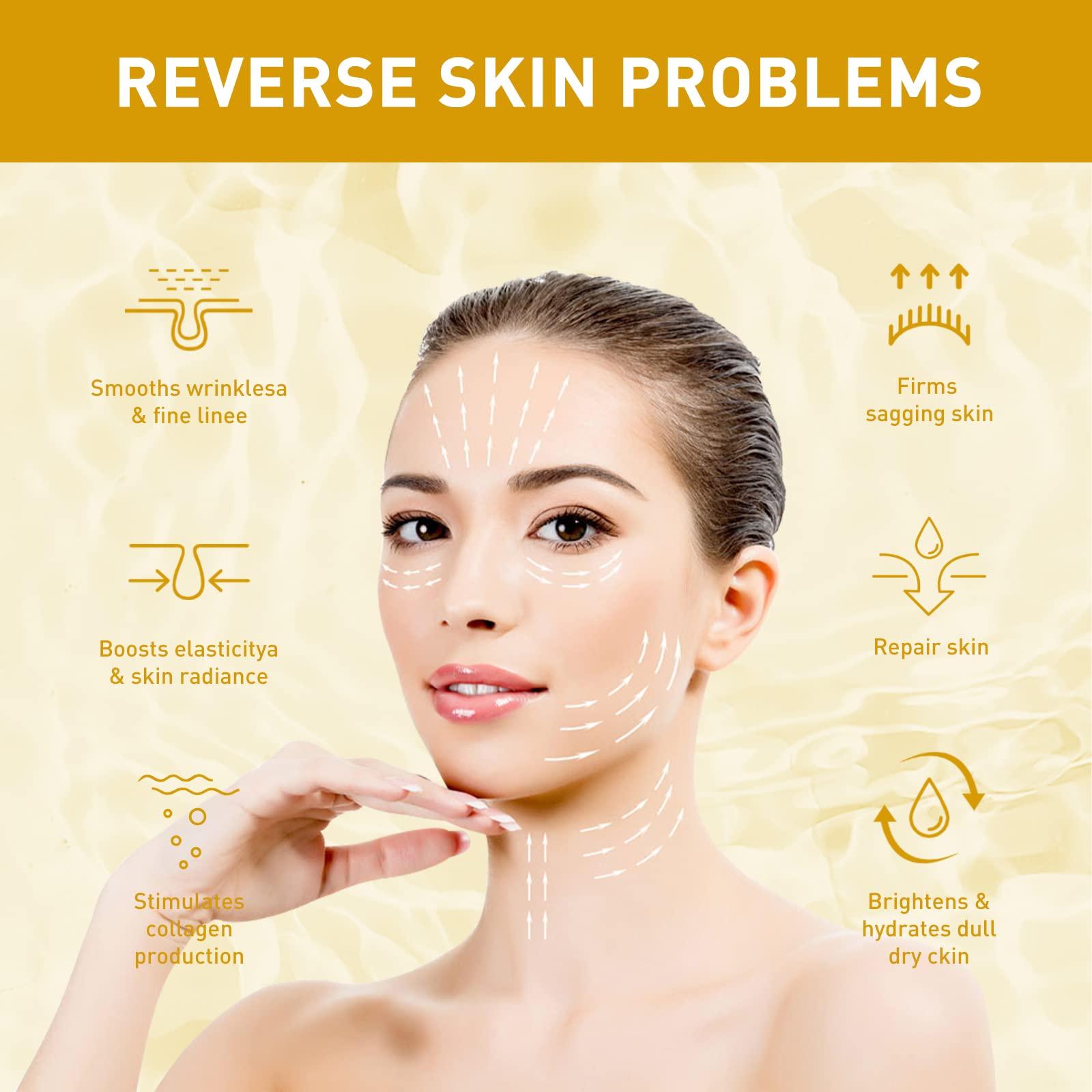 Dingde Active Vitamin C Serum, Facial Brightening Anti-Aging Serum, Firming & Antioxidant Facial Serum, Sensitive Skin Hydrating Hydrating & Brightening Serum for Dark Spots, Fine Lines & Wrinkles (1pcs)