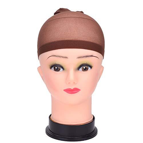EBOOT eboot 3 Pack Wig Caps (Drak Brown Nylon Caps and Drak Brown Mesh)