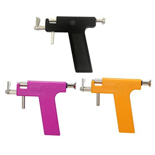 Anself Ear Piercing Gun Set Anself Ear Piercing Tool Kit Safety Lips Ear Nose Navel Body Piercing Gun Tools Set With 98pcs Earring Studs For Salon Home Pearcings Kits