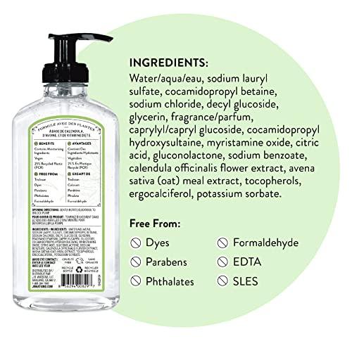 J.R. Watkins J.R. Watkins Gel Hand Soap, Scented Liquid Hand Wash for Bathroom or?Kitchen, USA Made and Cruelty Free, 11 fl oz, Aloe & Green Tea, 6 Pack
