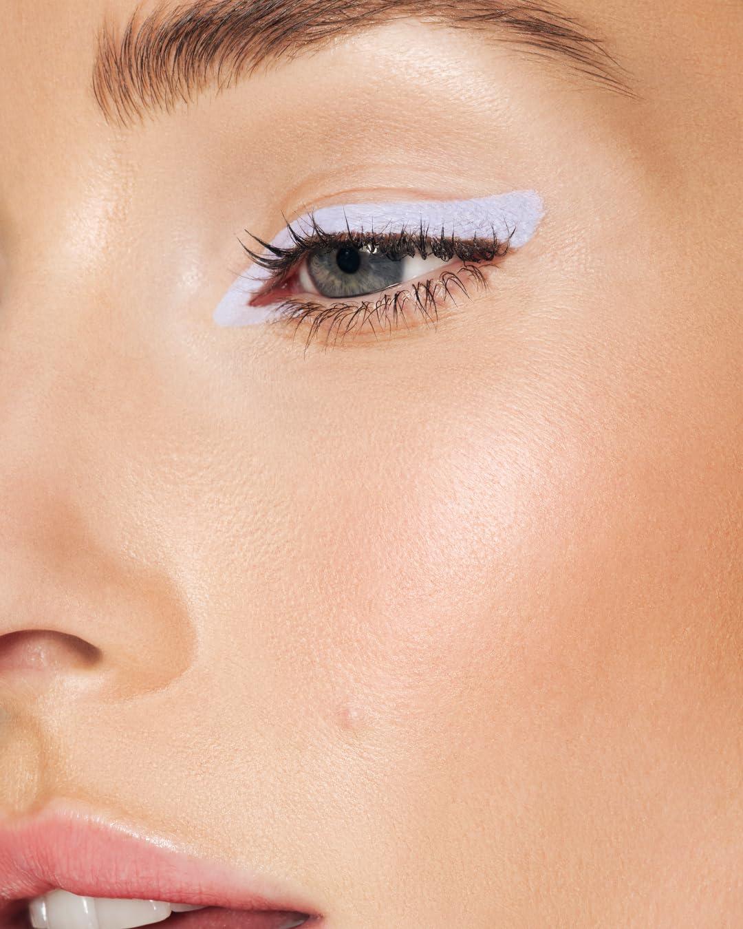 MAKE MAKE Beauty - Liquid Line Waterproof Felt Tip Eyeliner - Long Lasting Eyelid Color - 0.55mL (Purple Haze)