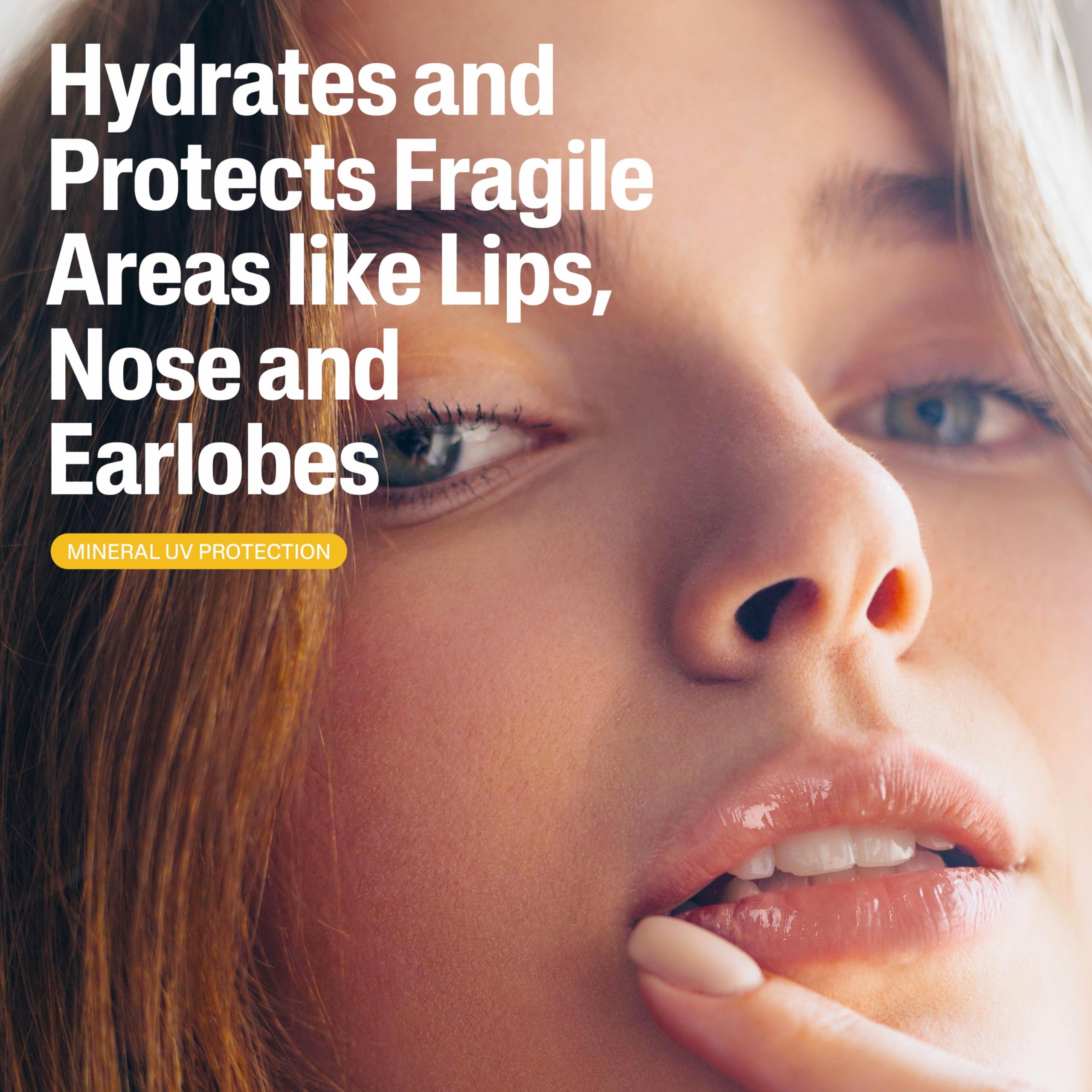 Cetaphil Cetaphil Sheer Mineral Sunscreen Stick for Face & Body, 0.5oz, 100% Mineral Sunscreen: Zinc Oxide & Titanium Dioxide, Broad Spectrum SPF 50, For Sensitive Skin