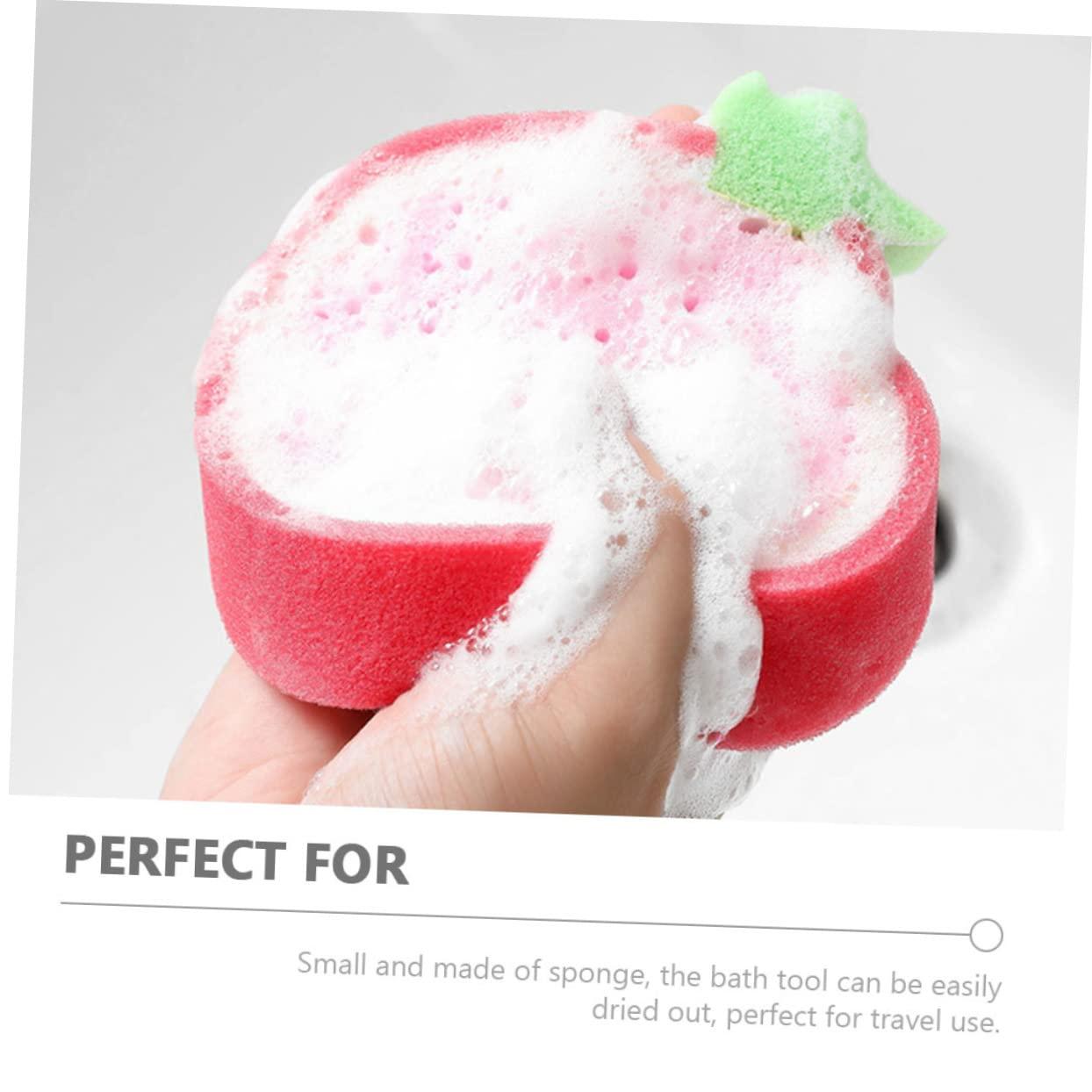 Healeved Healeved Fruitful Bath Sponges Set of 6 Fruits Sponges Bath Sponge Baby Bath Sponge Practical Bath Sponge