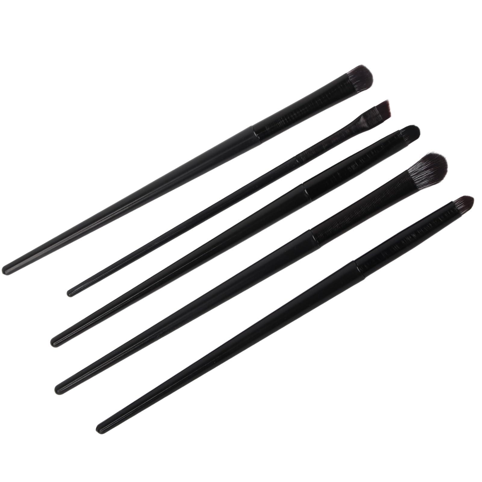 OPPWONG Brush, Smudger Smudge Brush Smudge Makeup Brush 5pcs Professional Soft Eye Cosmetic Angled Brush Kit for Home
