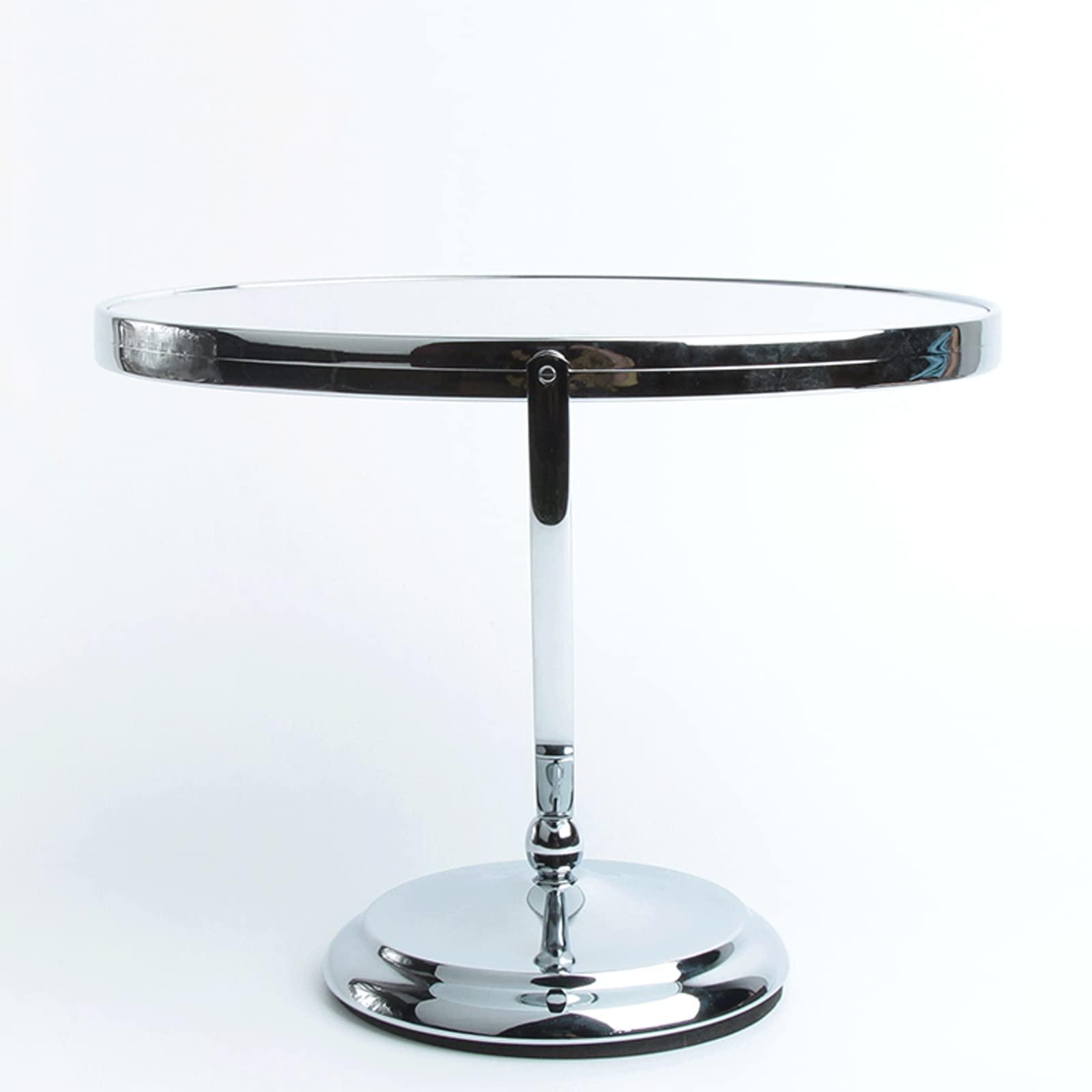 INLIMA INLIMA Mirror Vanity Table Mirror, Suitable for Doing Your Makeup, Lashes, Eyebrows, Plucking or Tweezing,Double Sided 9.8Inch Makeup Standing Mirror.