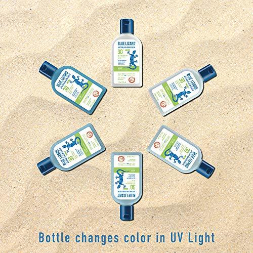 BLUE LIZARD Blue Lizard Australian Sunscreen - Kids Sunscreen, SPF 30+ Broad Spectrum UVA/UVB Protection - 5 oz. Bottle