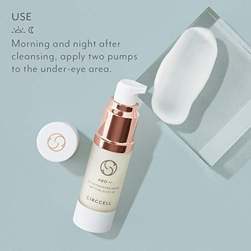 CIRCCELL CIRCCELL ABO Eye Serum, Day & Night Oxygenating Serum, Regenerative Anti-Aging Under Eye Serum for Wrinkles, 0.5 Count