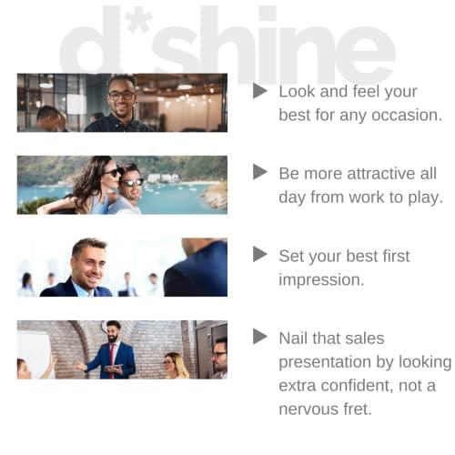 d*shine Mattifying Moisturizer For Men with Oil Control - Matte Finish Anti-shine Lotion - Oil Free Mattifying Face Moisturizer - 8 Hr Mattifying Moisturizer - Light, Quick Absorb, Non-Greasy Facial Lotion