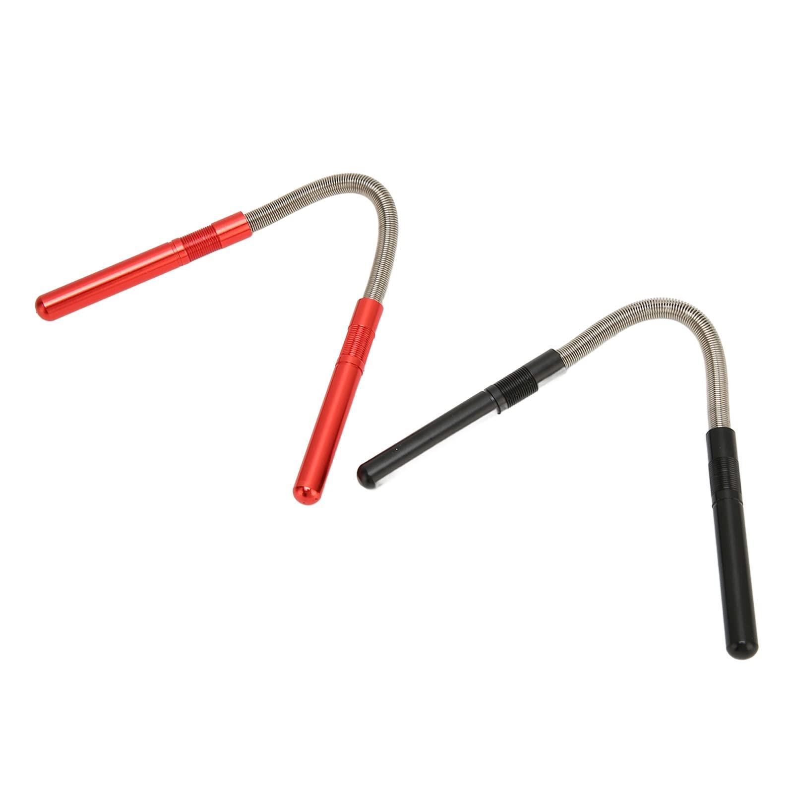 Generic Facial Hair Removal Spring, Facial Hair Removal Device Epilator Hair Threading Tool, with Non Slip Handle 2pcs Stainless Steel for Women Chin Cheek Mustache Upper Lip