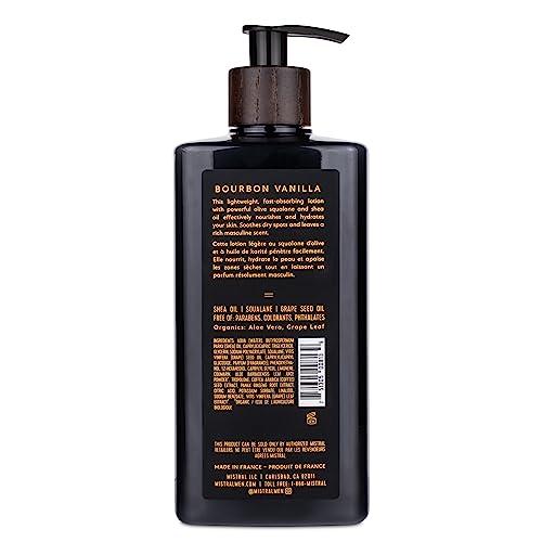 Mistral Mistral Men\'s Moisture-Rich Body Lotion, Bourbon Vanilla, 13.5 Fl Oz