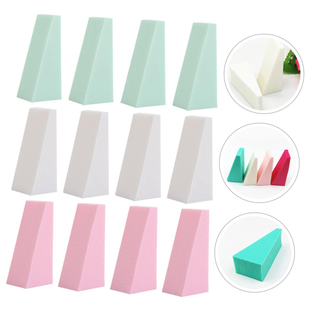 Mipcase Mipcase 60 Pcs Small Cosmetic Sponges Makeup Remover Sponge Puff Cosmetic Bags for Women Face Makeup Sponge with Holder Balm Makeup Brushes Perfume Makeup Minis Makeup Brush Cleaner Mat