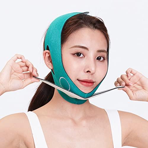 Luckyste Reusable V-Line Mask Slimming with Double Chin Reducer Facial Neck Lifting Strap Sculpting and Tightening