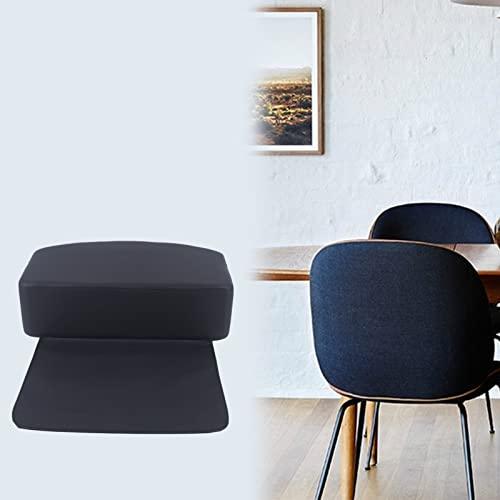 YIYIBYUS YIYIBYUS Black Barber Salon Child Booster Seat, 13.5cm Thick Leather Cushion Hair Styling Nail Salon Equipment Hair Salon, Nail Salon