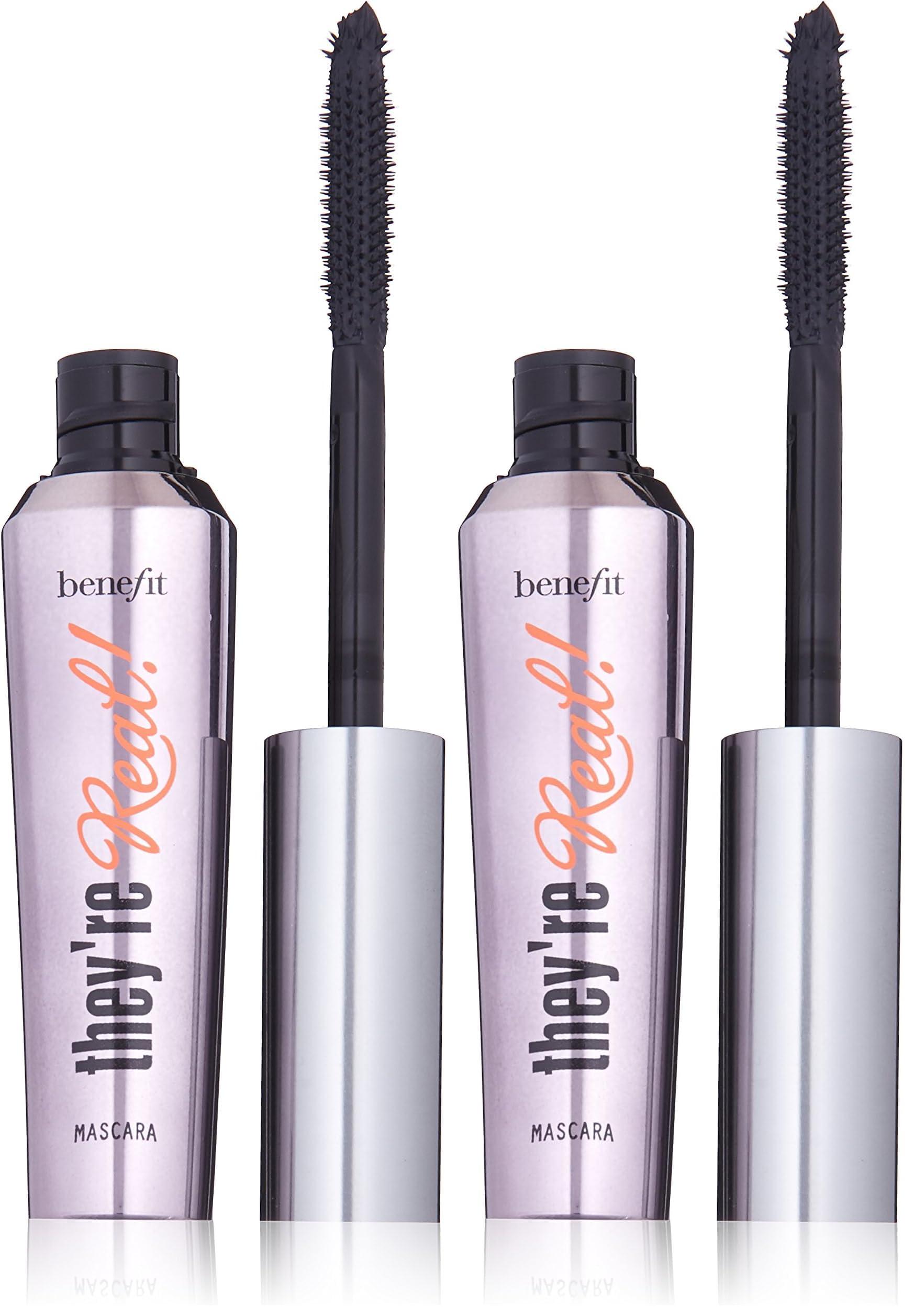 Benefit Benefit Cosmetics They\'re Real Beyond Mascara Black .3 Ounce (Pack of 2)