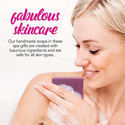 Age of Sage Fabulous Spa Gift Basket for Women - Self Care Basket, Relaxation, Pampering Gift for Girlfriend, Wife, Mom, Sister, Friends - Birthday Bundles, Mothers Day, Anniversary, Valentines Day Gift for Her