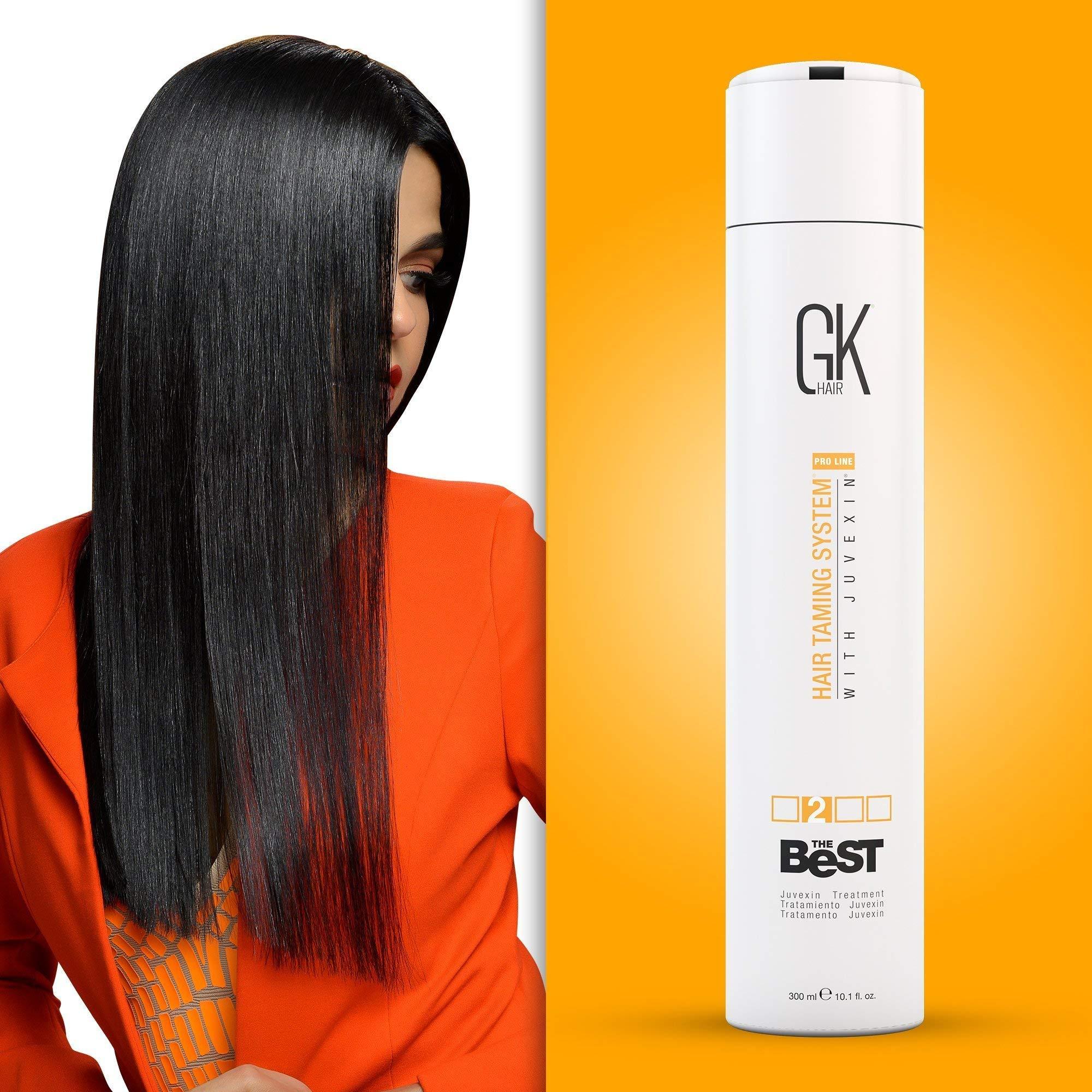 GK HAIR GK Hair Signature Collection: Pre-Treatment, Smoothing Keratin, Deep Conditioning, and Daily Moisture for Ultimate Hair Transformation