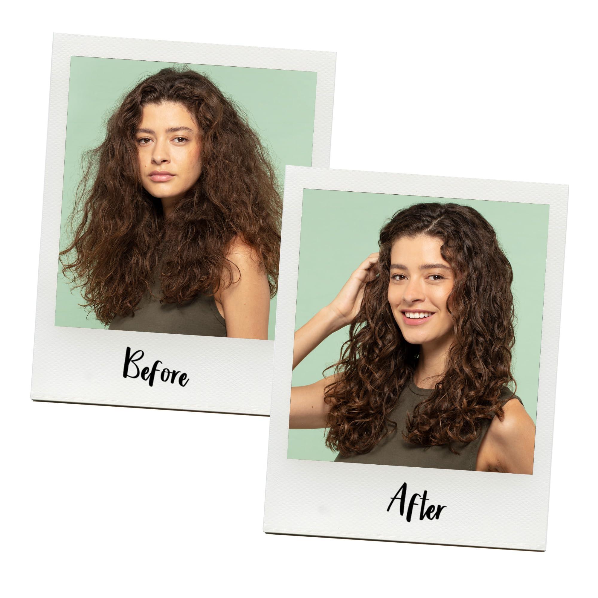 CURLSMITH CURLSMITH - Frizz Rescue Curl Retainer, Jelly Hair Styler, Non-Sticky, Frizz Control, Humidity Protection, For All Curl Types, Vegan, 237ml/8 fl oz