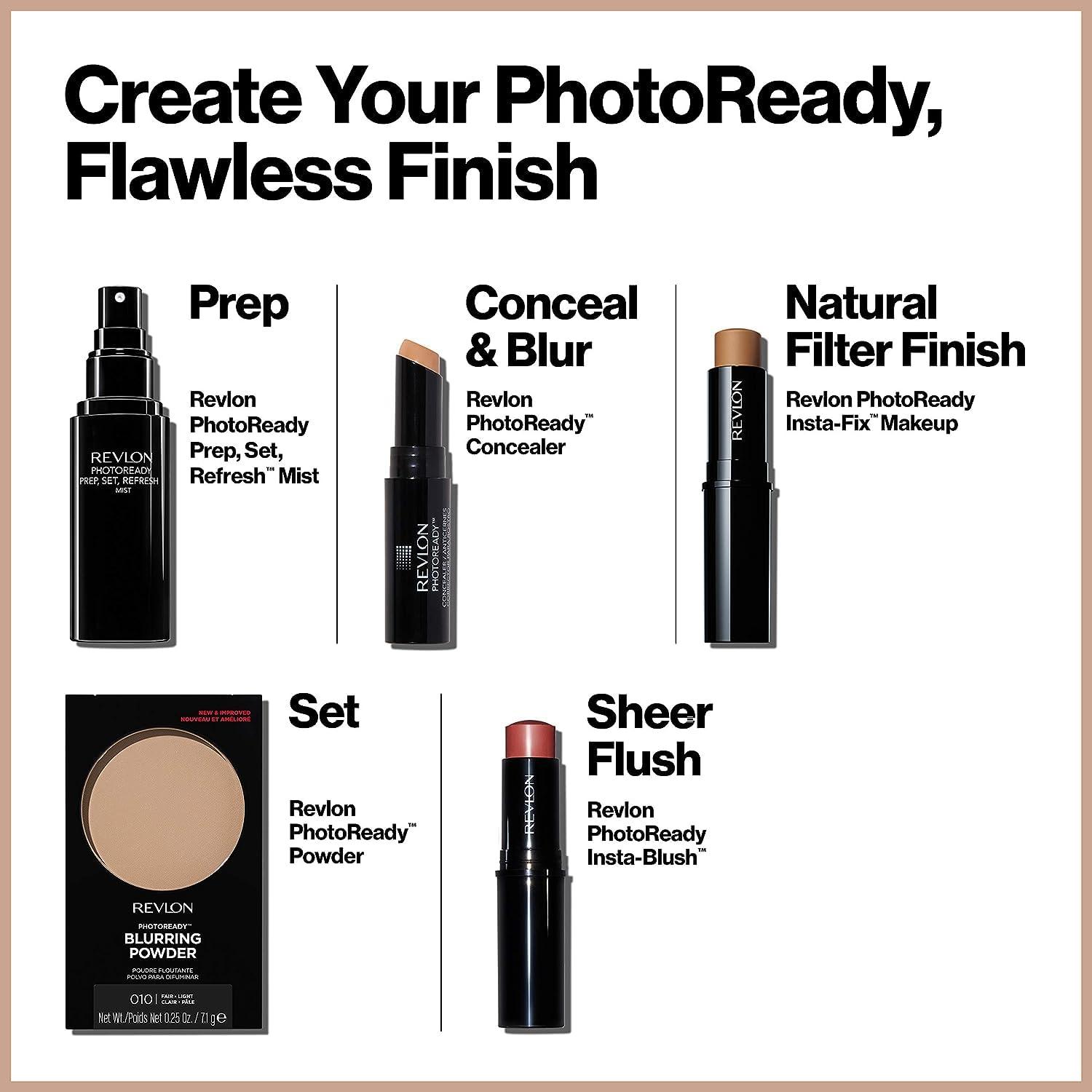 REVLON Revlon PhotoReady Powder, Light Medium [020] 0.25 oz (Pack of 3)