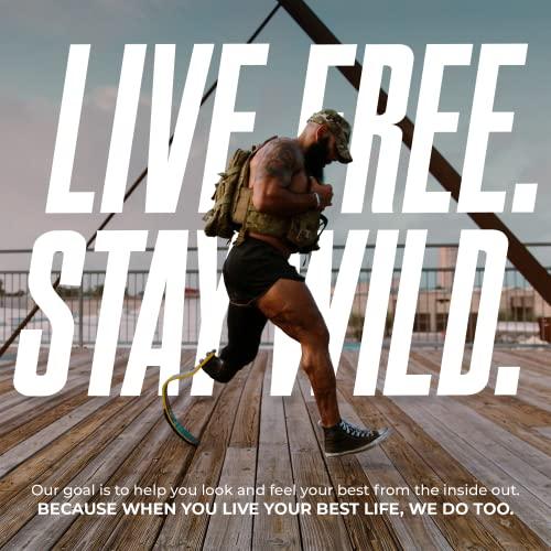 Wild Willies Wild Willies Beard Care Kit, Biotin Fortified Shampoo and Conditioner with Caffeine, Two 4-Oz Bottles, Promotes Healthy Beard Growth