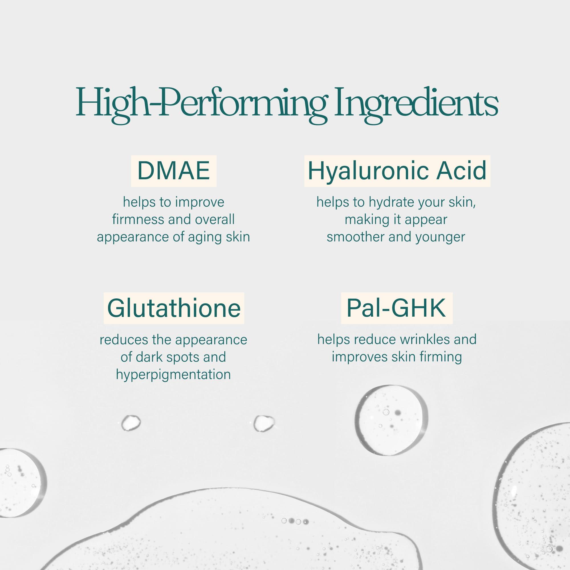 Babyface Babyface Instant Tightening Serum - Extra Strength 8% DMAE for Maximum Tightening, Pore Refining, Face Firming, Anti-Aging. Lifts, Smoothes, Resurfaces Dull Skin (Refill Size - 4.6 Oz)