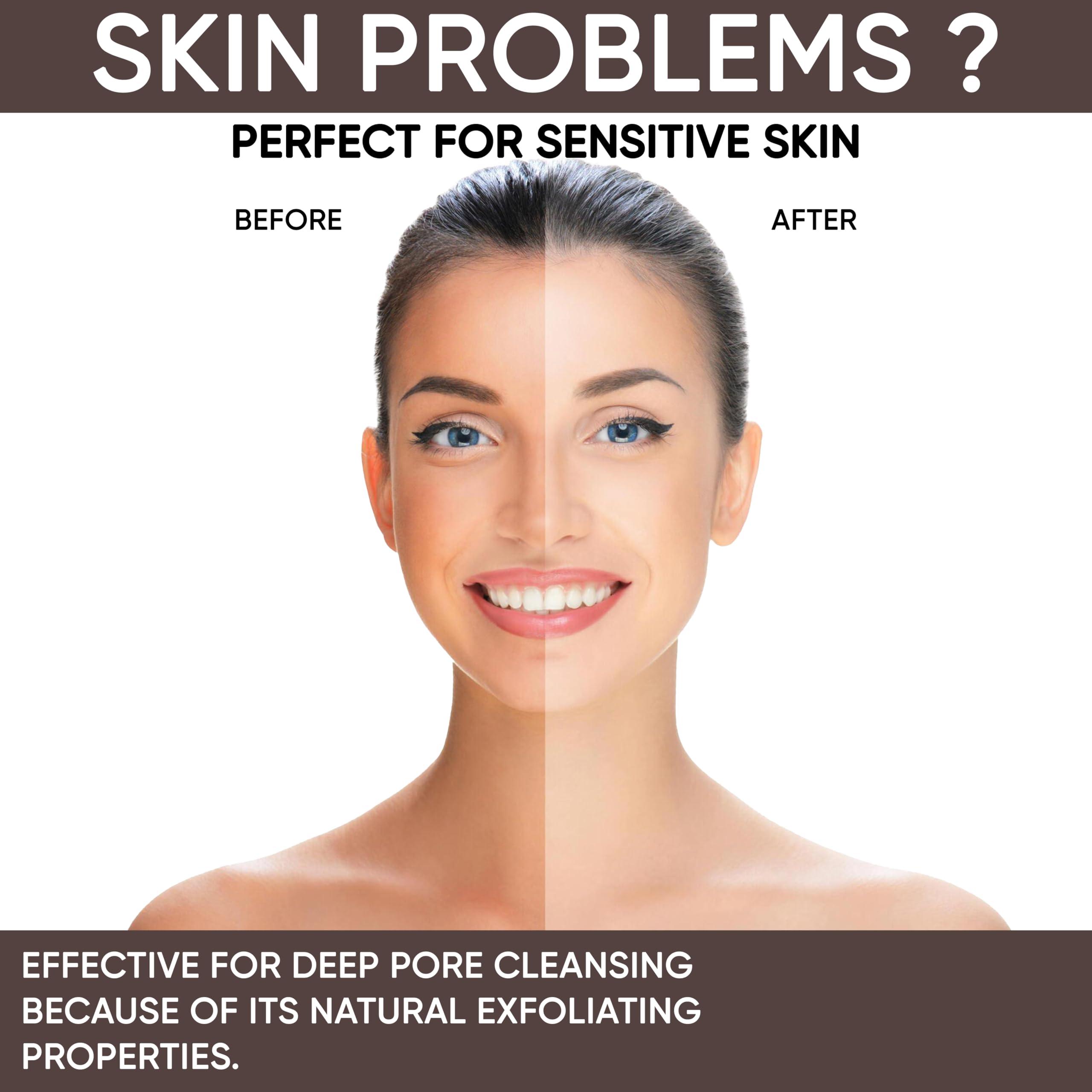 HERBOGANIC HERBOGANIC Raw African Black Soap Paste 32 oz - 100% pure natural Product of Ghana with benefits of Shea Butter - black soap is great for acne, Eczema, blackheads, face, hair and body wash.