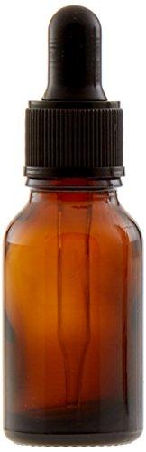 Vivaplex Vivaplex 24, Amber, 15 ml (1/2 oz) Glass Bottles, with Glass Eye Droppers