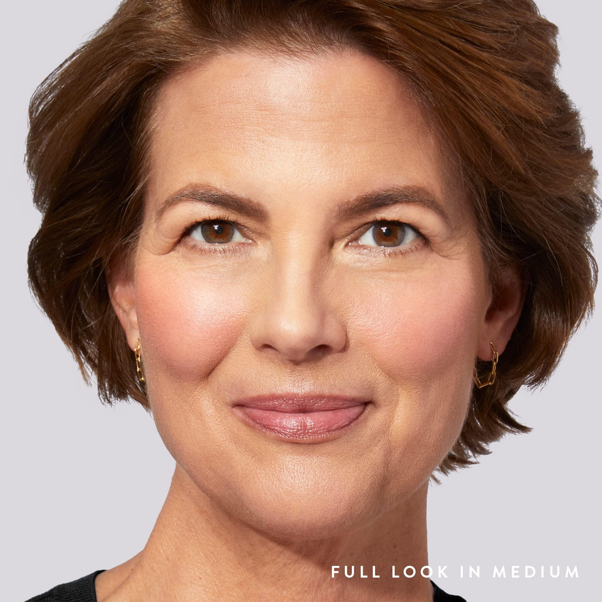 LAURA GELLER NEW YORK LAURA GELLER NEW YORK Daily Routine Kit (4 PC): Baked Balance-n-Brighten Foundation, Medium + Retractable Kabuki Brush + Blush-N-Brighten, Tropic Hues + Original Baked Highlighter, French Vanilla