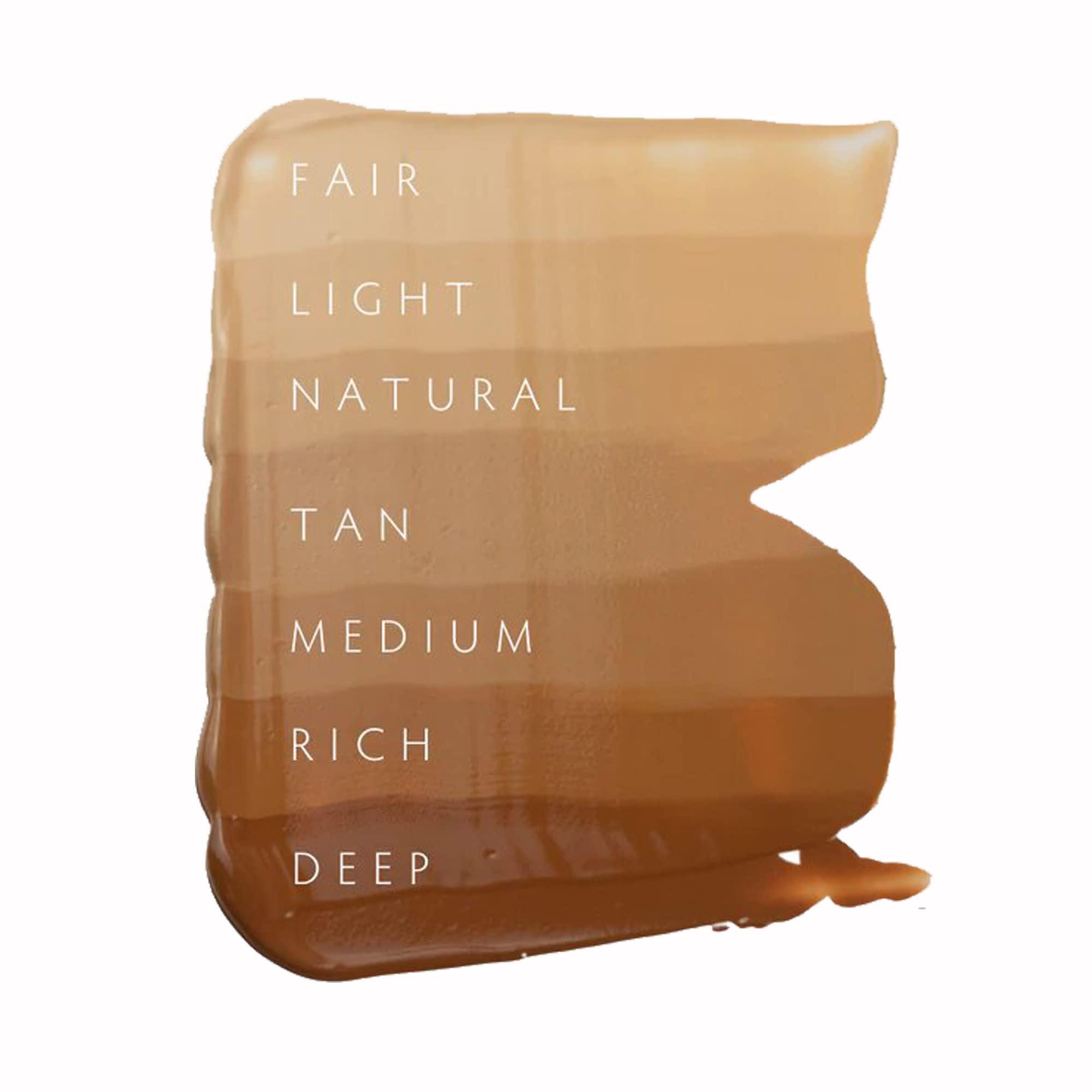 AMARTÉ Amarte NATURAL FINISH - 1 Fl Oz BB Cream (Light) - Tinted Foundation and Face Moisturizer with SPF 36 in