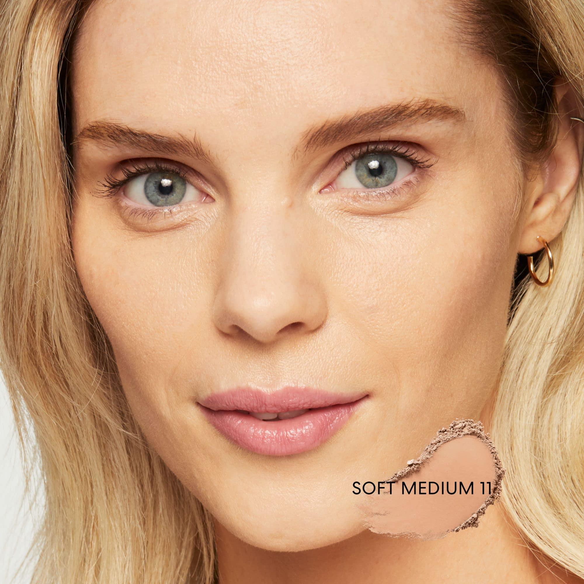 bareMinerals bareMinerals Original Matte Loose Mineral Foundation SPF 15, Powder Foundation Makeup, Buildable Coverage, Reduces Shine, Talc Free Foundation, Vegan