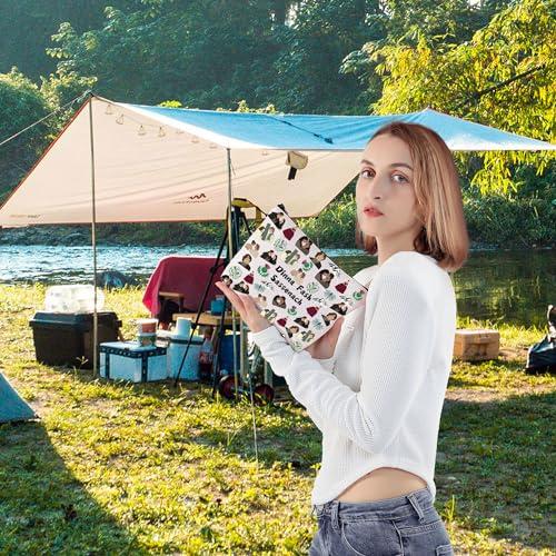 Zuo Bao Zuo Bao Sasenach Inspired Makeup Bag Dinna Fash Sassenach Gift Scottish Thistle Flower Cosmetic Bag for Fans (Dinna Fash Sassenach)