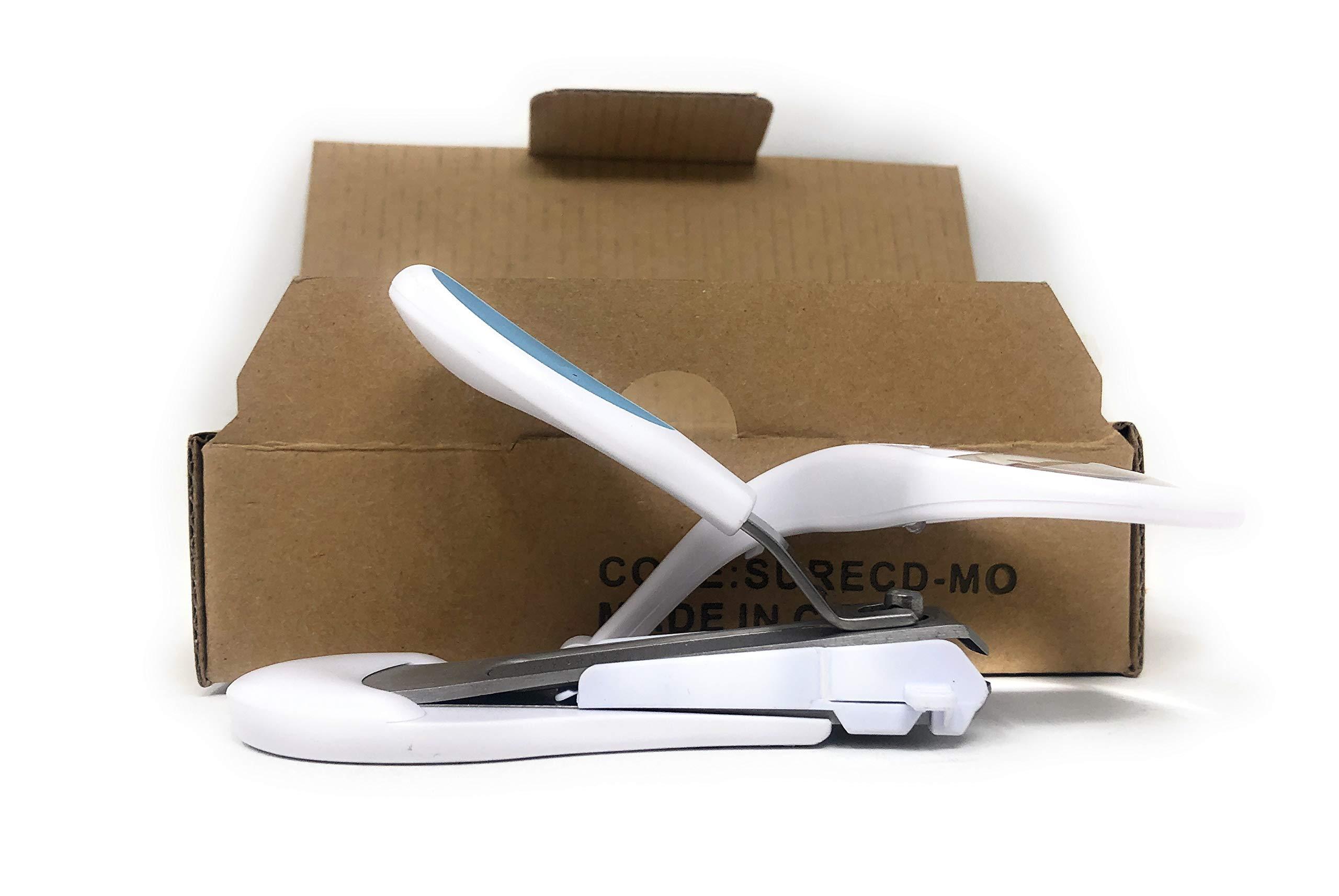 Sure Clip Sure Clip, World\'s Most Advanced Fingernail Clipper Magnifying Lens LED Light Wide Non- Slip Grip As Seen On Tv