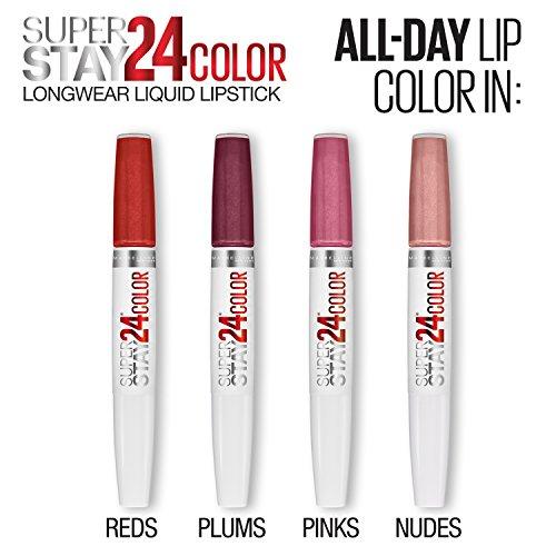 Maybelline New York Maybelline SuperStay 24 2-Step Liquid Lipstick Makeup, Lasting Lilac, 1 kit