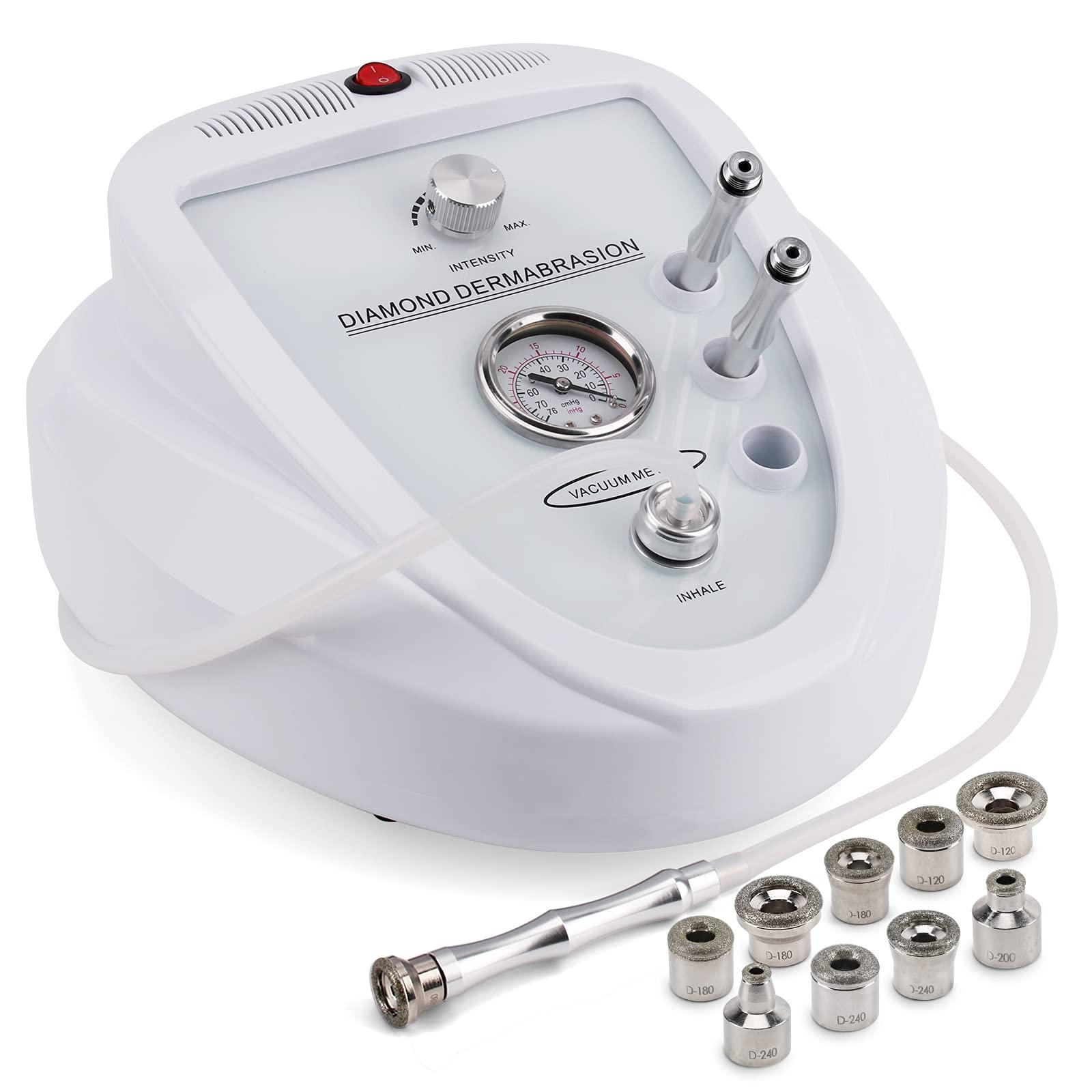 Yofuly Yofuly Diamond Microdermabrasion Machine, 65-68cmHg Suction Power Professional Dermabrasion, Home Use Facial Skin Care Equipment