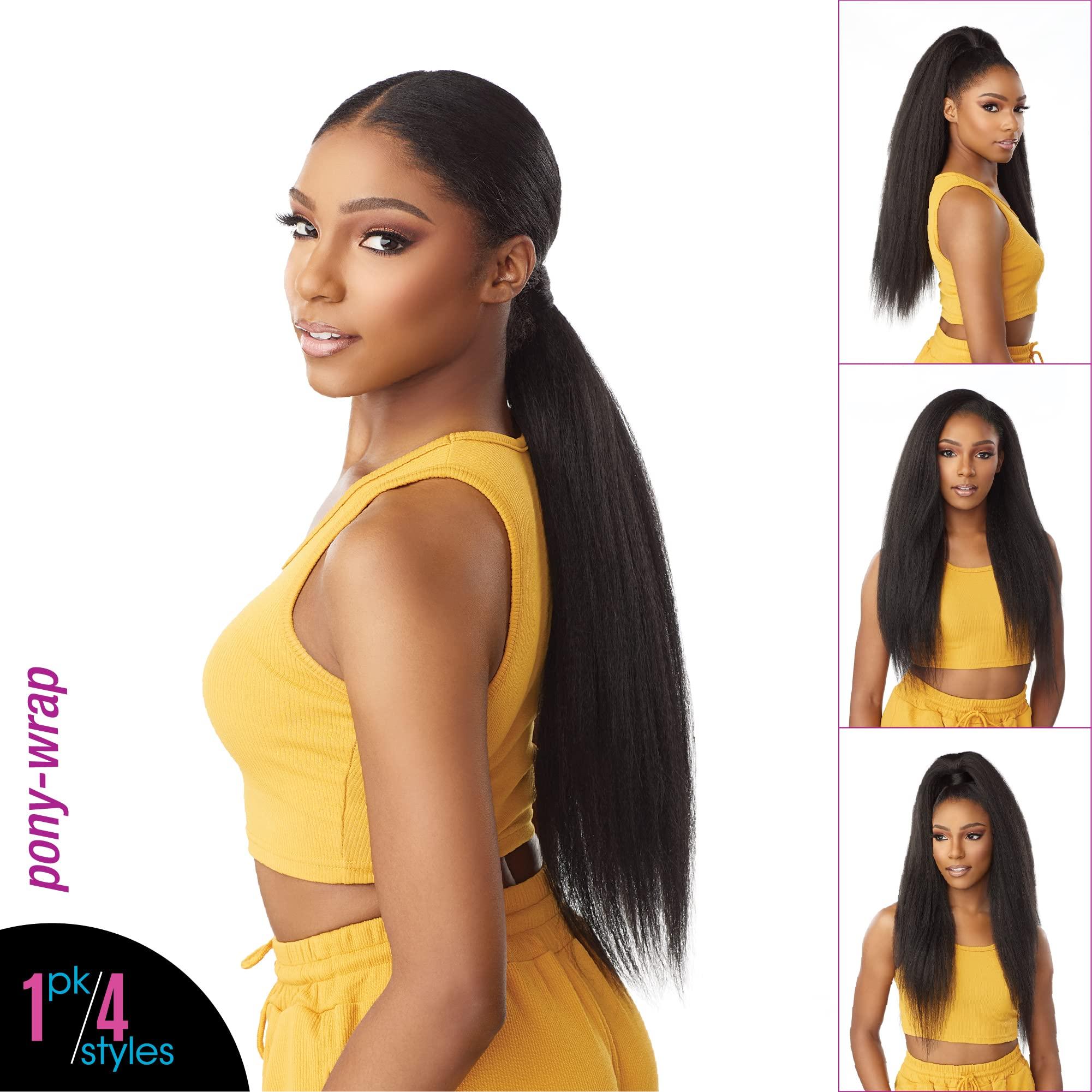 Sensationnel Sensationnel Instant updown halfwig pony - IUD 17 4 style in 1 half wig and pony drawstring (T2/COPPER)