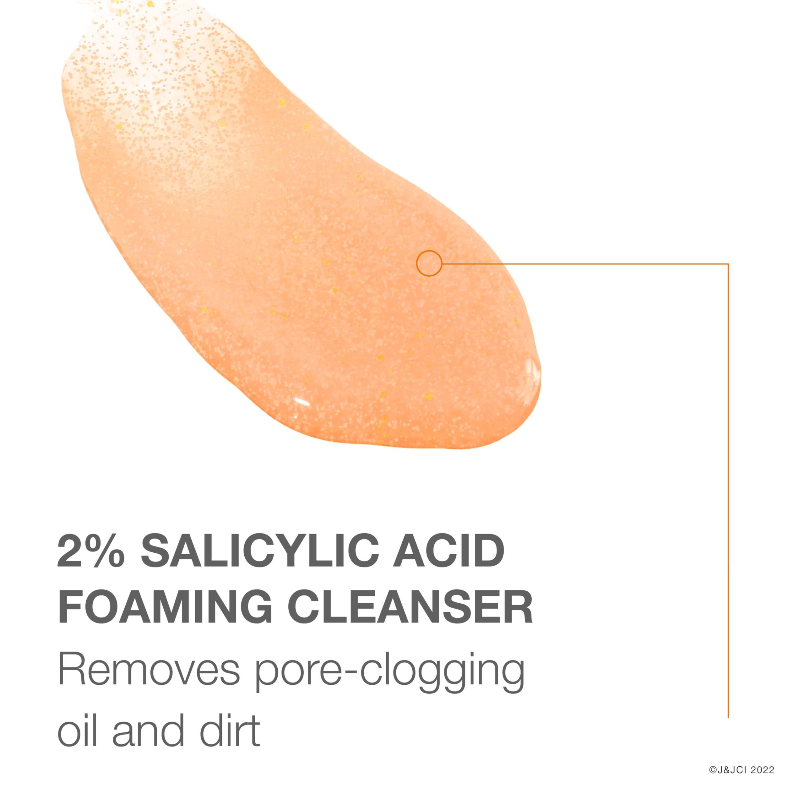 Neutrogena Neutrogena Body Clear Oil Free Acne Body Scrub with Salicylic Acid Acne Treatment Medicine, Exfoliating Salicylic Acid Body Wash to Treat Acne on Back, Chest, and Shoulders, 8.5 fl. oz