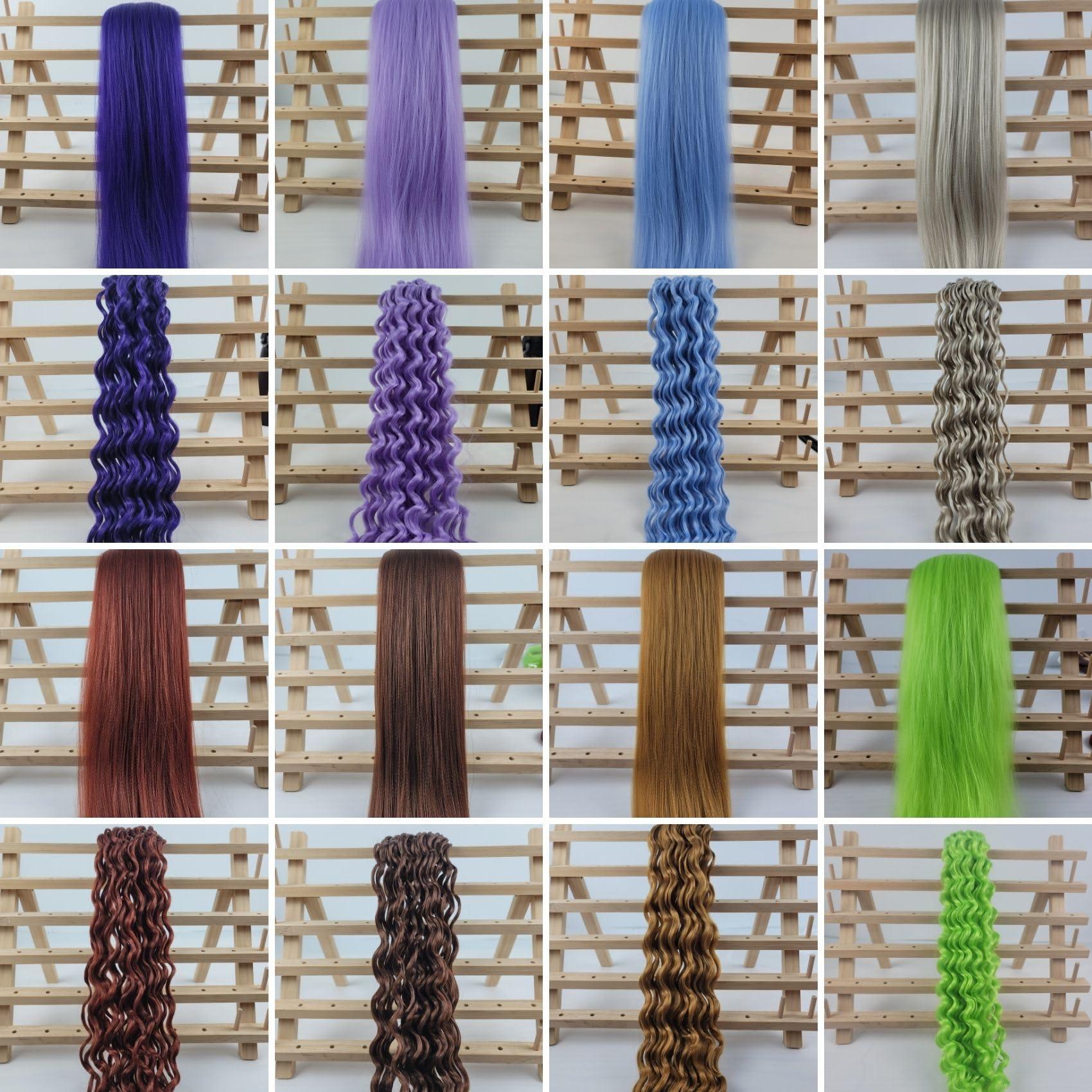 Leticia Pink Boho Braiding Hair for Boho Braids Braid in Hair Pre stretched Boho Braiding Hair