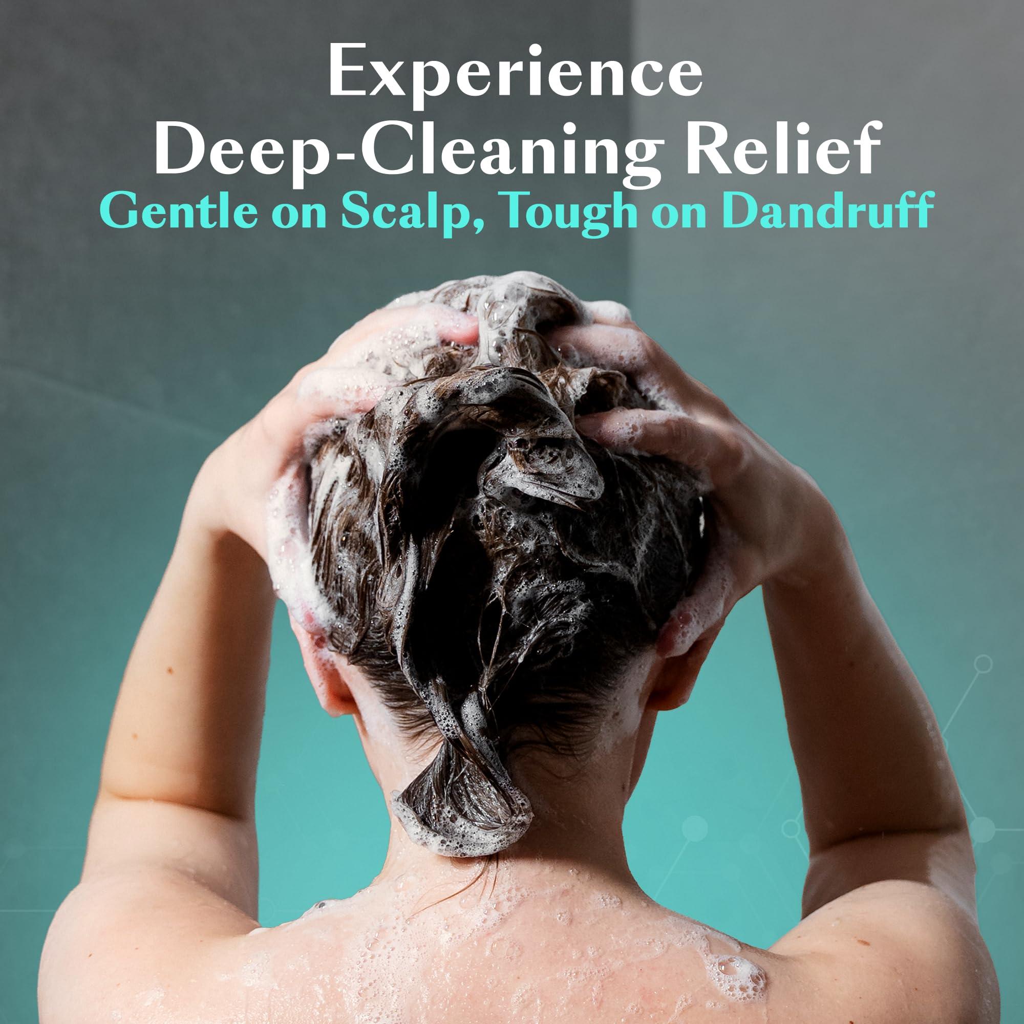 DHS DHS Person & Covey T Gel Shampoo - Anti Dandruff Shampoo, Mildly Scented Psoriasis Shampoo - 8 Fl. Oz. - Refined Coal Tar Gel Formula, Scalp Psoriasis Shampoo, Deep Cleansing Rich Lather