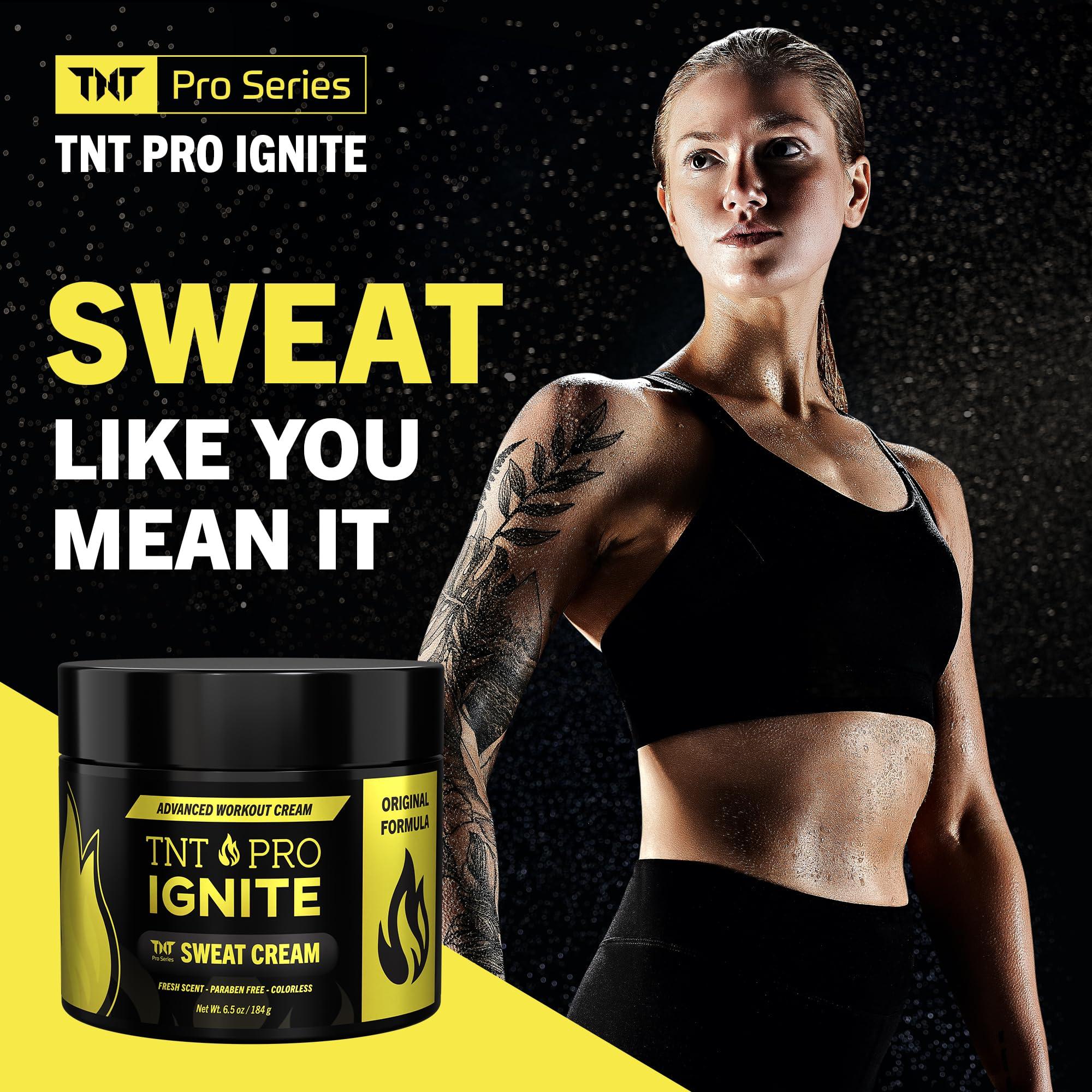 TNT Pro Series TNT PRO Ignite Sweat Gel - Natural Advanced Workout Sweat Cream