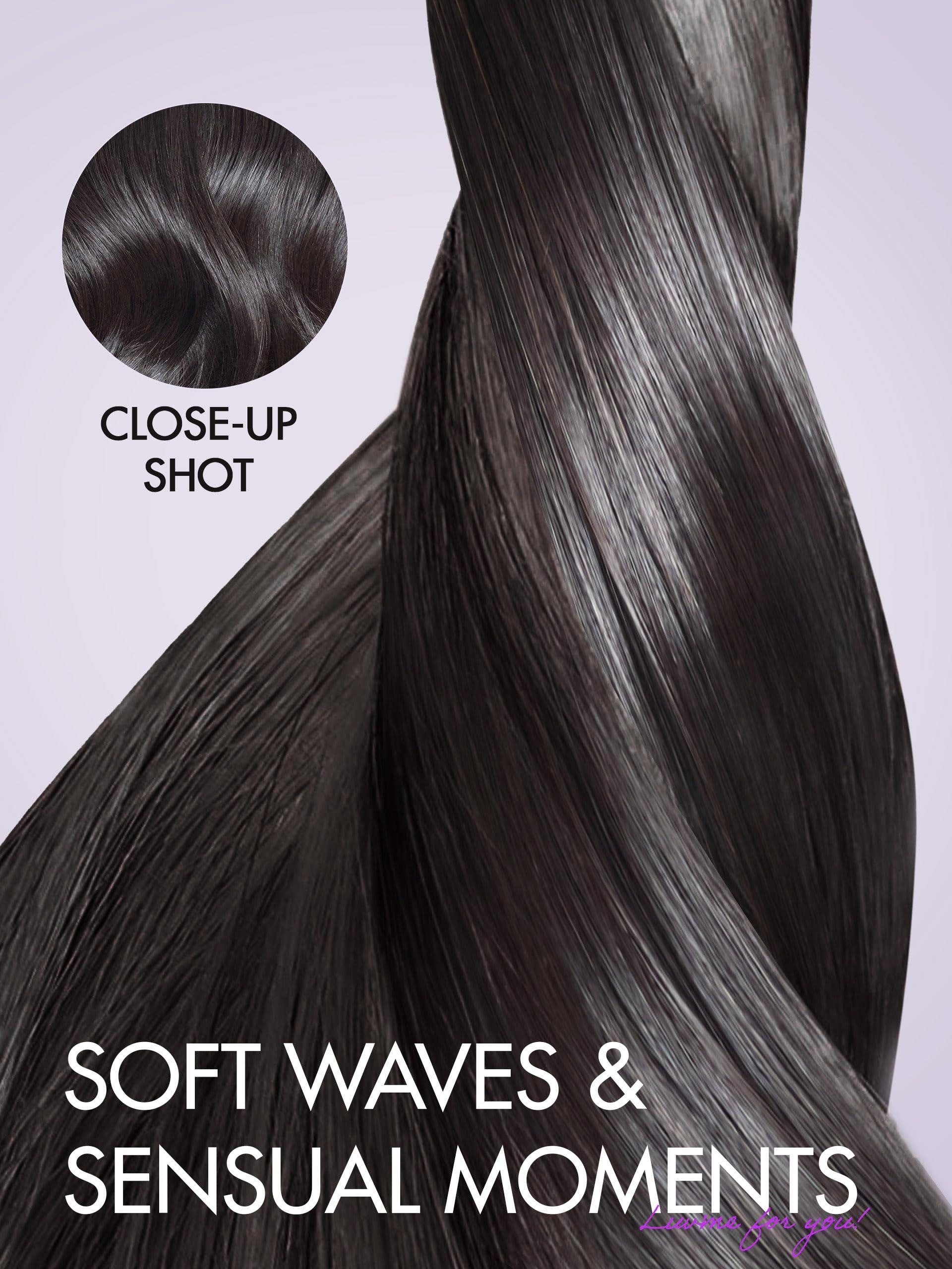 LUVME HAIR LUVME HAIR 16\" Gorgeous Loose Wave Lace Front Wigs Human Hair, Undetectable 5x5 HD Lace Closure Wigs Human Hair Bleached Knots Glueless Wigs Human Hair Pre Plucked Pre Cut 180 Density