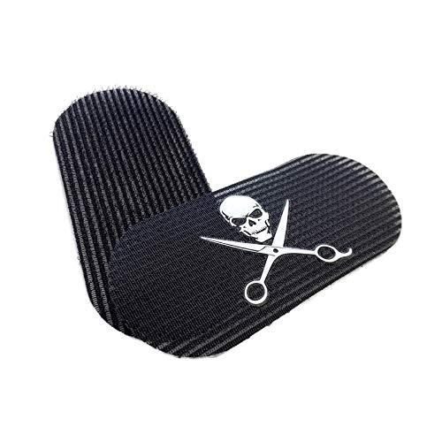 HAIR GRIPPERS HAIR GRIPPERS BUNDLE PACK 4PCS for Men and Women - Salon and Barber, Hair Clips for Styling, Hair holder Grips BLACK