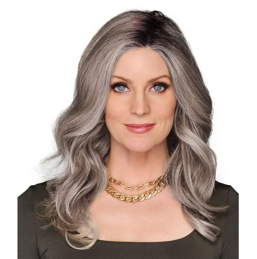 Raquel Welch Raquel Welch 14 Inch Wavy Top Billing Top-of-The-Head Hair Topper Wig, RL19/23SS Biscuit