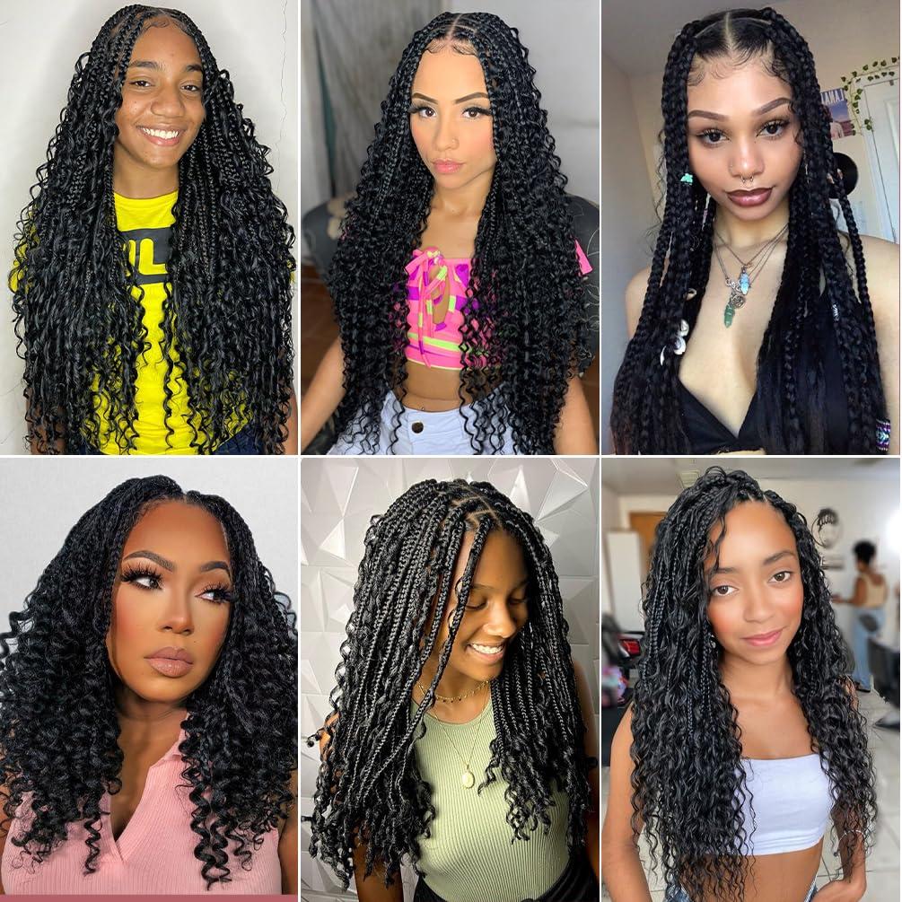 ISWEET 1 Bundle Human Braiding Hair for Boho Braids, 22Inch 60G 10A Brazilian Virgin Deep Wave Bulk Human Hair for Braiding, Wet And Wavy No Weft Curly Braiding Hair for Boho Knotless Braids