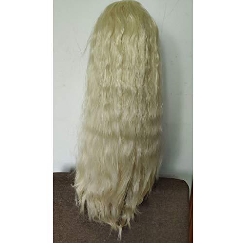 FeiFei66 FeiFei66 24 Inch Women Hair Wigs Peruvian Long Curly Lace Closure Wigs Brazilian Curly Lace Front Wigs (Gold)