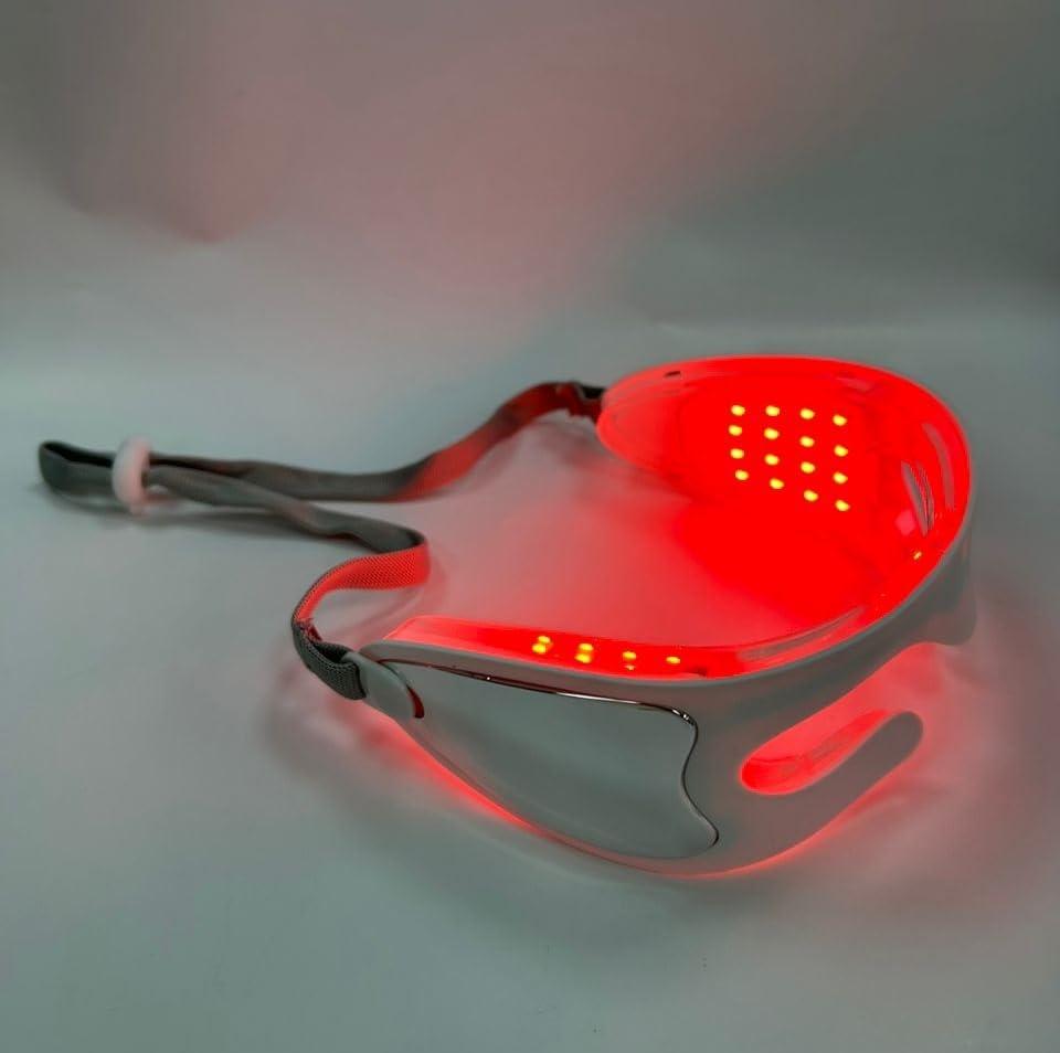 Embrace Kincare LED Red Light Therapy Eye Mask, 3 Modes with Vibration for Anti-Aging & Dark Circles