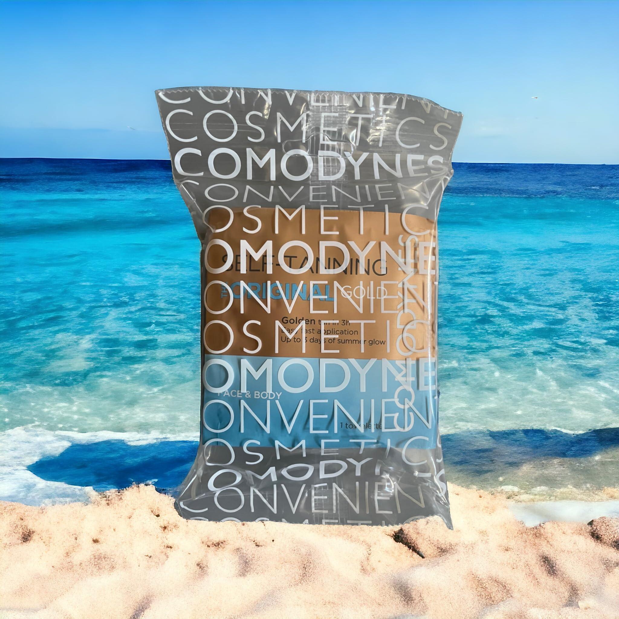 Comodynes Comodynes Self Tanning Towelette Dispenser For Face and Body 30 Towelettes