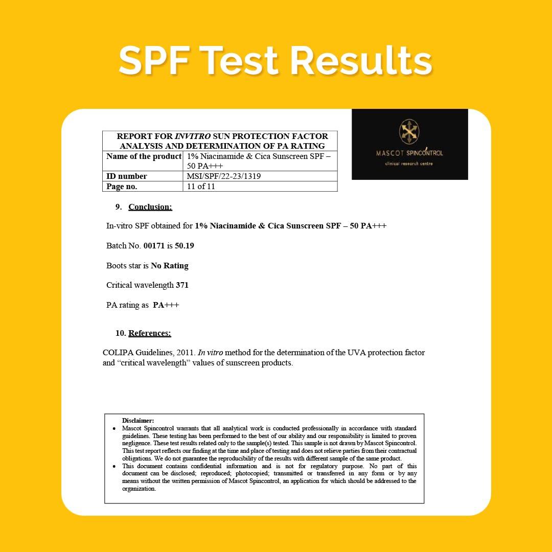 Dr. Sheth\'s Dr. Sheths Centella & Niacinamide Oil Control Sunscreen with SPF 50 & PA+++ | Gel Based Formula with Dry Touch Matte Finish | Ideal for Oily & Acne-Prone Skin | 1.76 Oz/50 g